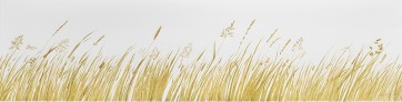 … der Duft von Gras   , 140 x 25 (Aquarell von Gitta von Felten)