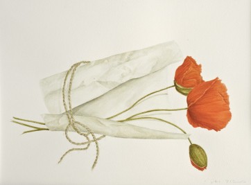 Sommerbrief, 48 x 36 (Aquarell von Gitta von Felten)